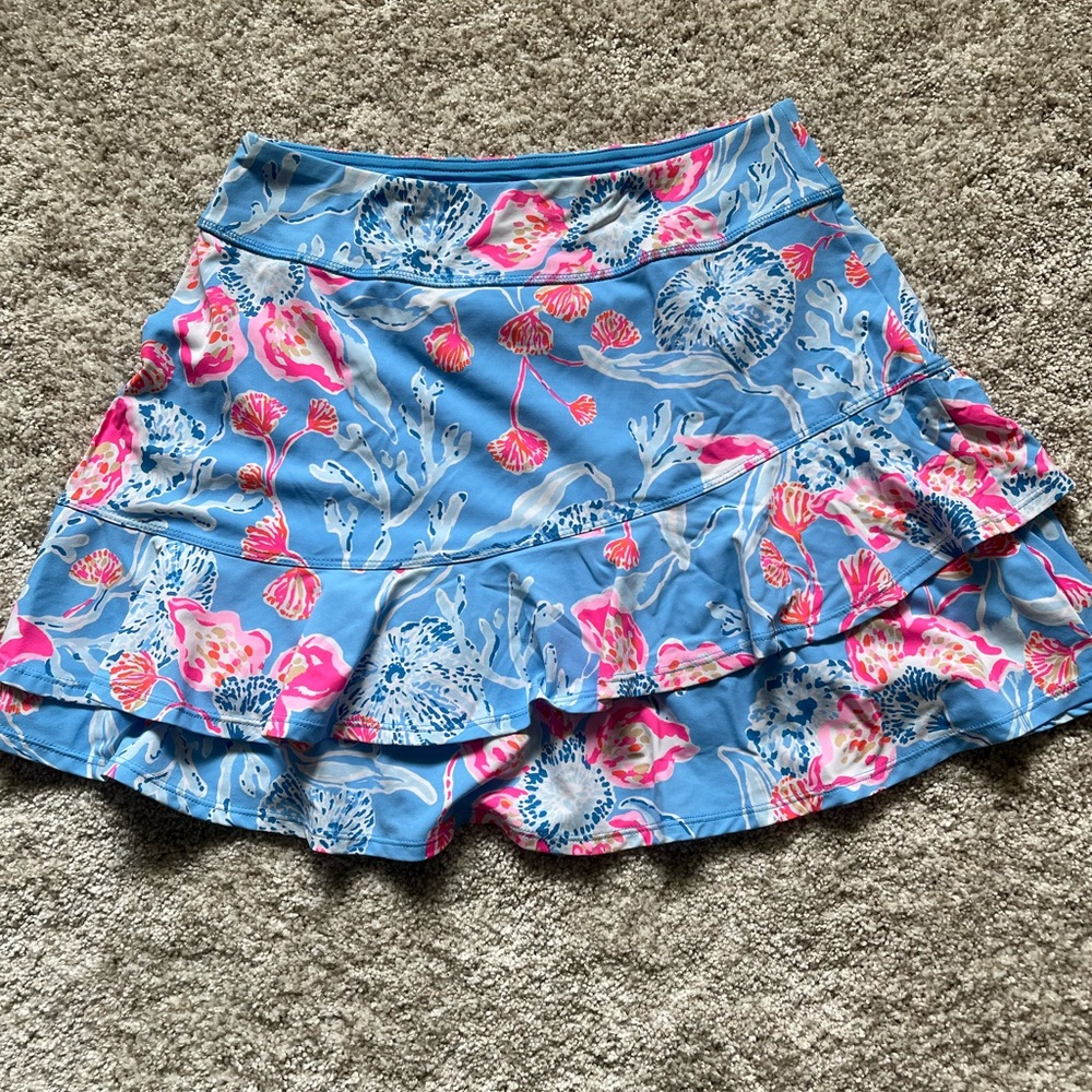 NWT Lilly Pulitzer UPF50+ Luxletic Romana High Rise Skort Small